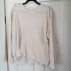 Burt’s bees baby Organic cotton women’s long sleeve pajama shirt